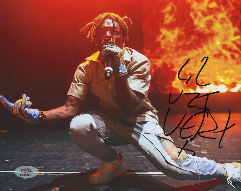 Lil Uzi Vert Signed Autographed 8x10 Photo PSA/DNA Authenticated - Etsy