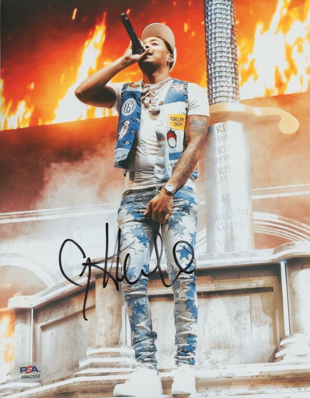 g-herbo-signed-autographed-8x10-photo-psa-dna-authenticated-etsy