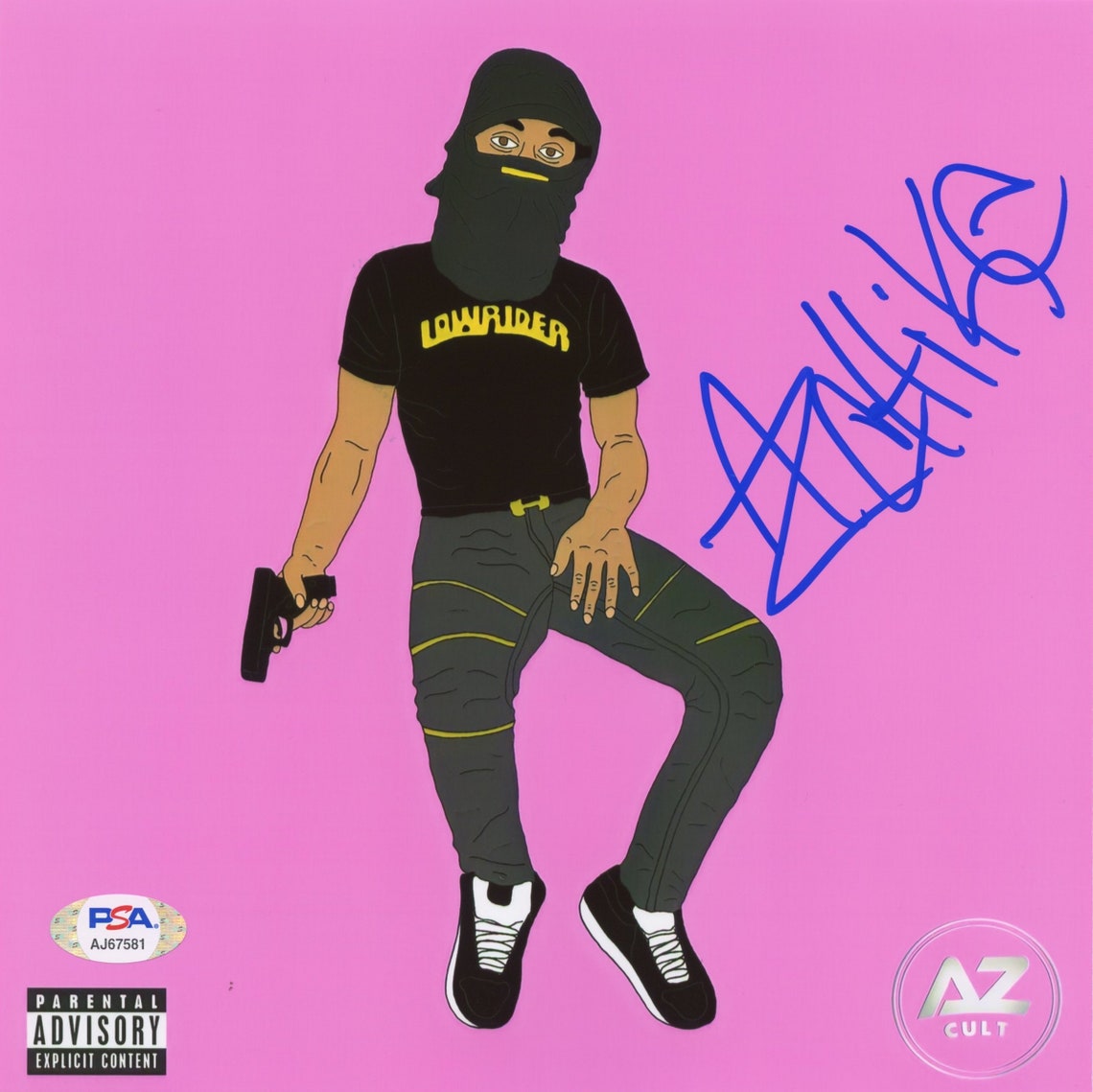 Azchike Signed Autographed 8x8 Photo burn Rubber - Etsy