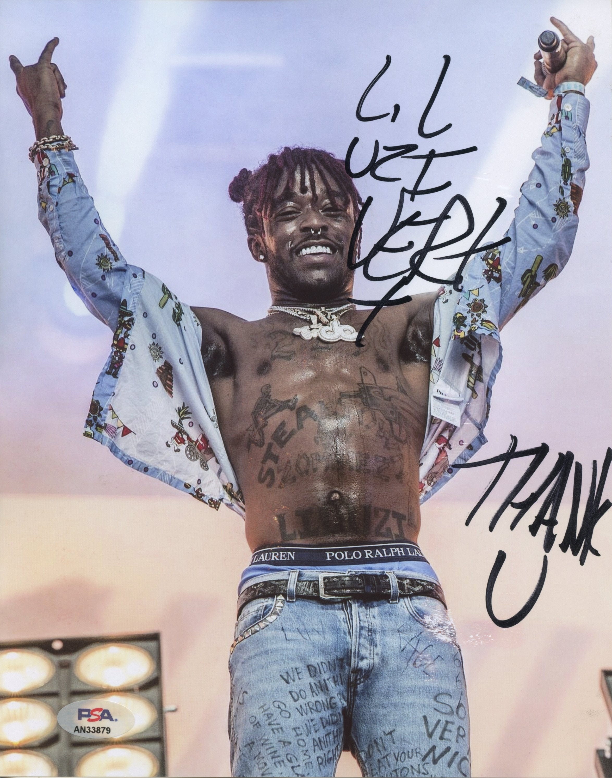 Lil Uzi Vert Signed Autographed 8x10 Photo PSA/DNA Authenticated - Etsy