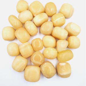 Yellow Calcite Tumble Stones image 1