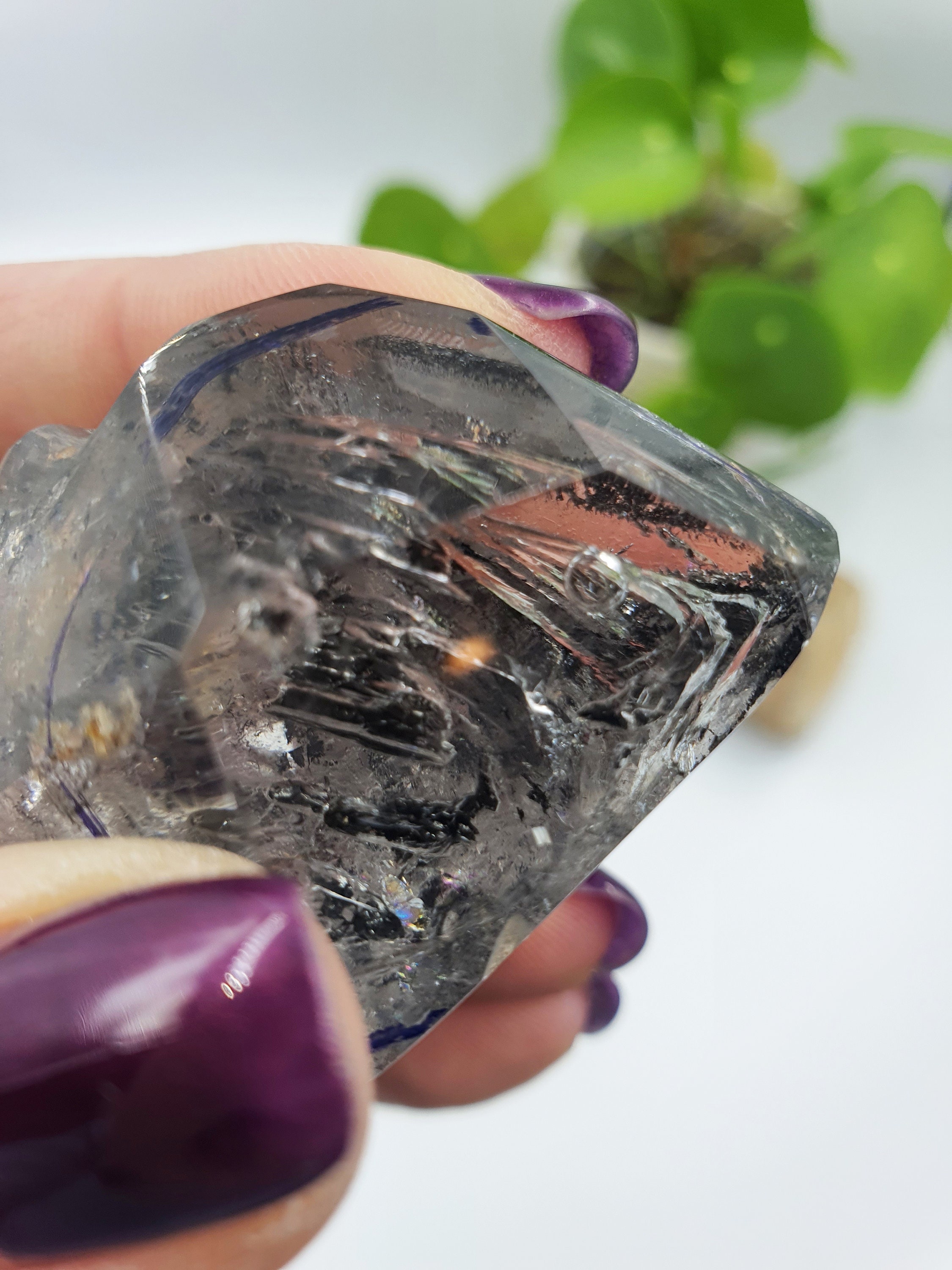 A Grade Herkimer Diamond Enhydro with moving bubble / Herkimer Enhydro / Collectors Crystal - 116g