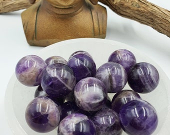Gorgeous Purple Dream Amethyst Crystal Mini Sphere -20mm
