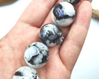 Rainbow Moonstone Mini Spheres Rainbow Moonstone Mini Crystal Balls / Rainbow Moonstone Mini Orbs / Rainbow Moonstone Grid Crystal Spheres
