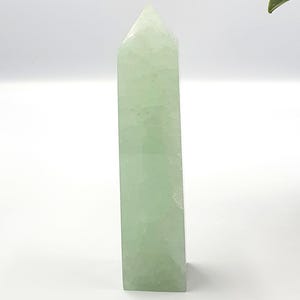 Large Caribbean Calcite Tower – Calm, Serenity & Dreamy Ocean Energy Crystal Point image 3