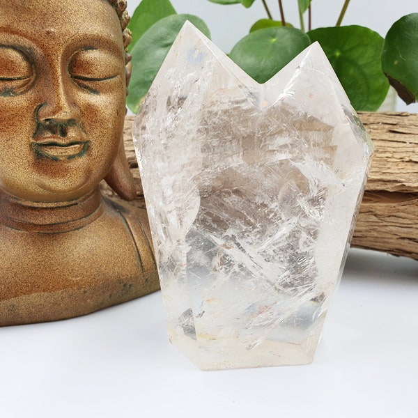 Clear Quartz Twin Tower / Clear Quartz Double Point - 521g