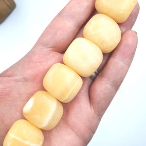 Yellow Calcite Tumble Stones image 10