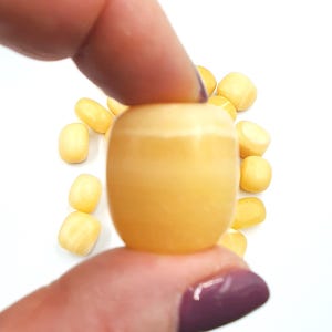 Yellow Calcite Tumble Stones image 4