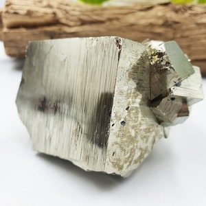Large High Quality Pyrite Raw Cube Cluster / Pyrite Cube Specimen/ Raw Crystal / Collectors Pyrite - 608g