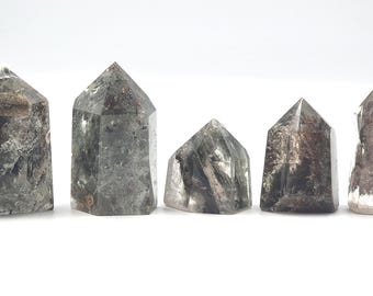 Garden Quartz (Lodolite) Towers – Manifestation, Growth & Spiritual Journey Crystal