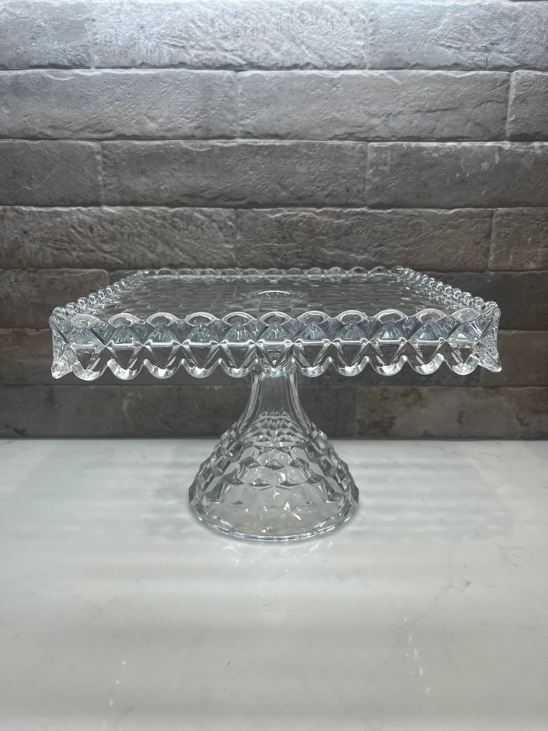 Fostoria American Square Cake Stand Australia