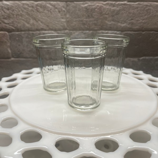 Vintage Children’s Juice Glasses - Set of Three