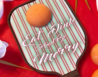 CHOCOLATE Pickleball Christmas Gift **COMPLETELY EDIBLE** | Chocolate Pickleball Paddle | Eat, Dink and Be Merry!