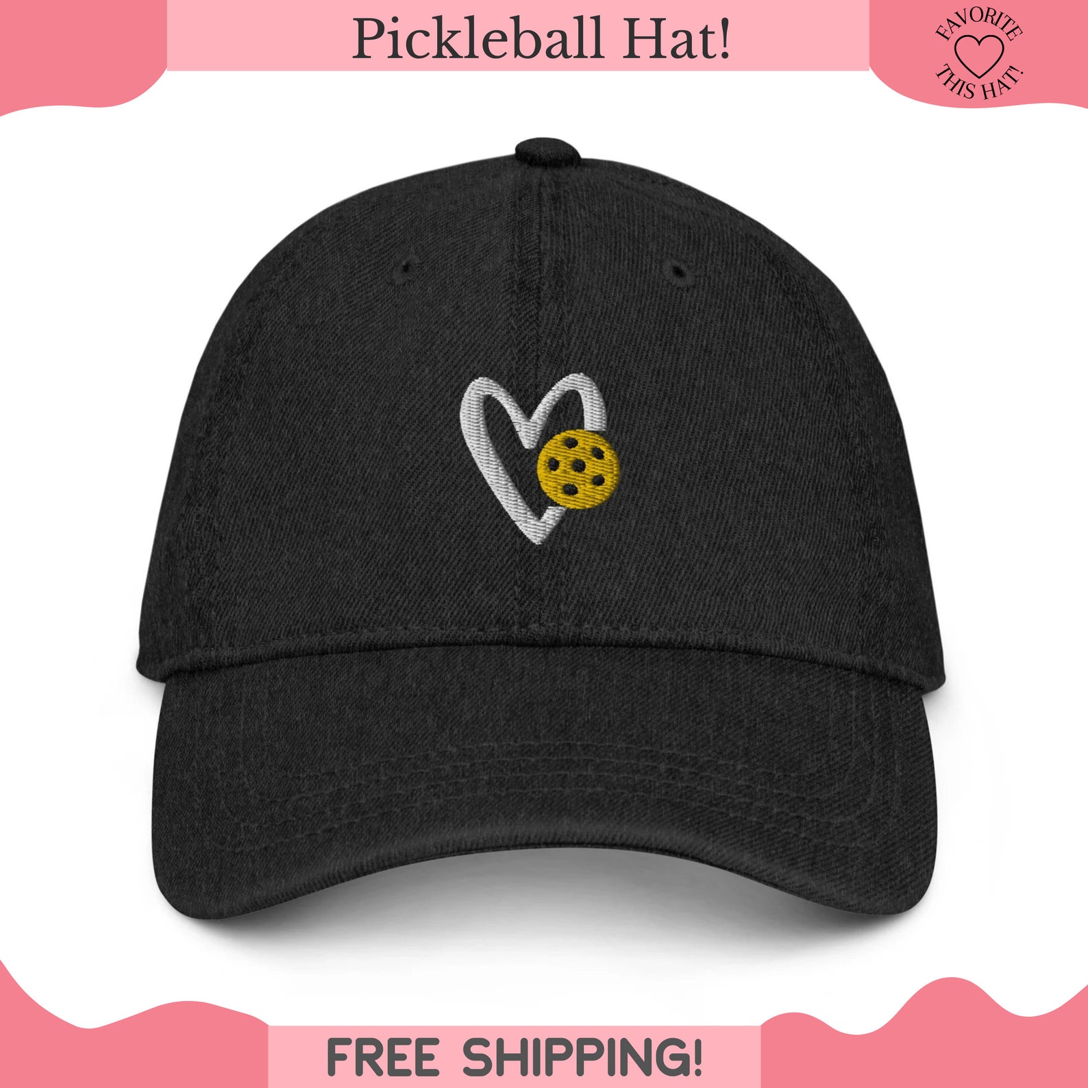 Love Pickleball Hat Gift Ideas for Women Etsy