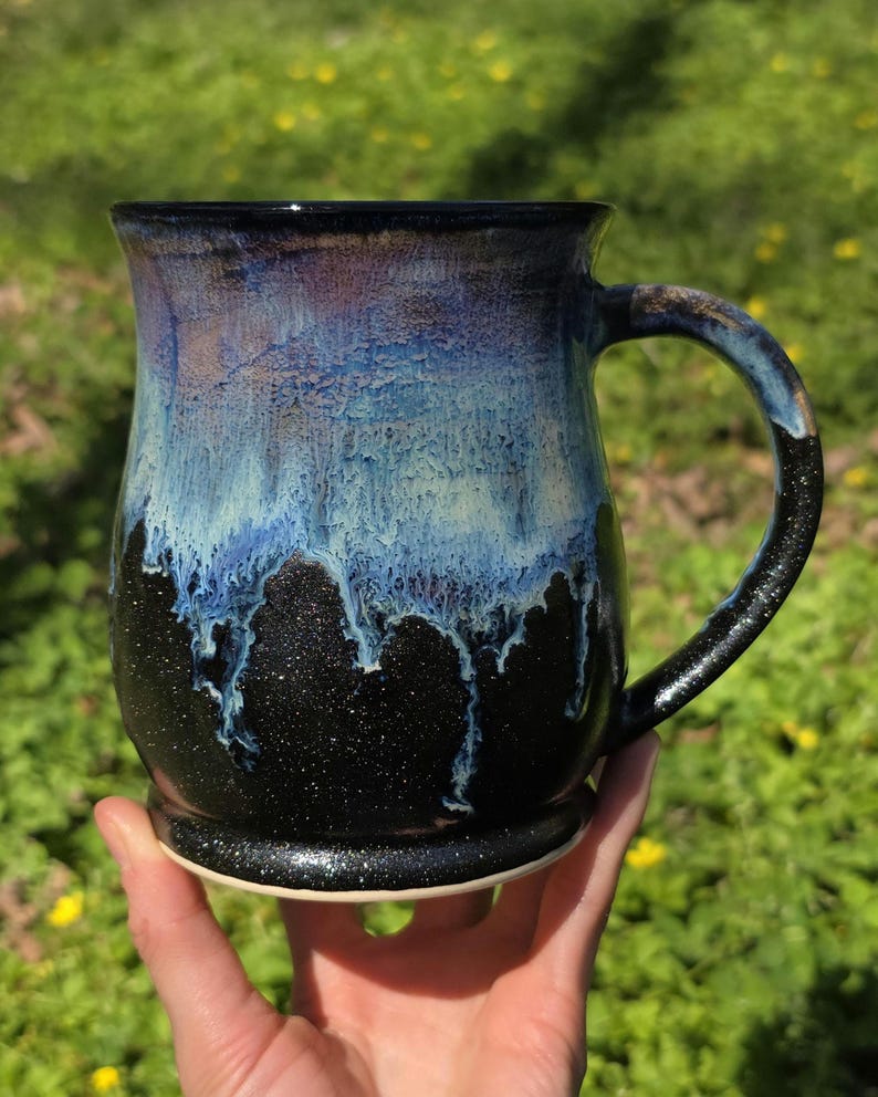 Brainrot Mushroom Mug and Spoon Rest, mushroom lover gift for sister, therapist appreciation gift for friend, neuroscience graduation gift image 3