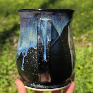 Brainrot Mushroom Mug and Spoon Rest, mushroom lover gift for sister, therapist appreciation gift for friend, neuroscience graduation gift image 5