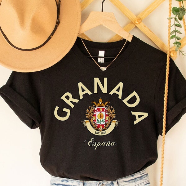Granada shirt,Granada Spain, Granada shirt, Granada Espana trip, Granada Baggy Sweatshirt, Soft and Comfortable