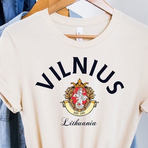 Vilnius Tee,Vilnius Lithuania, Lithuanian flag shirt,  Lithuania sweatshirt,  Lithuania gift, I love Lithuania, gift for Lithuanian