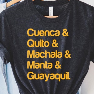 Jersey Ecuador, T-shirt Ecuador, cadeaus Ecuador, shirt Ecuador, cadeau Ecuador fans, wedstrijd Ecuador, WK Ecuador