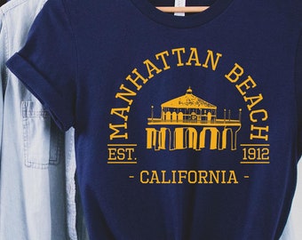 Manhattan Beach shirt,Manhattan Beach Tshirt, Manhattan Beach California, Manhattan Beach Shirts for Women