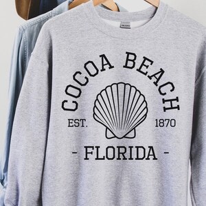 Cocoa Beach Sweatshirt, Cocoa Beach Tshirt, Cocoa Beach Shirt, Cocoa Beach Florida, Cocoa Beach Shirts, Cocoa Beach Gifts