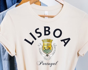 Lisboa Tee, Lisbon family trip, Lisbon vacation, Lisbon Shirt, Portugal Shirt, Lisbon Sweatshirt, Portugal Crewneck