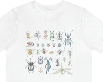 Koszulka z owadami, koszulka z entomologią, koszulka z owadami, robak, prezenty dla przyszłych entomologów, koszulki z owadami, zabawny prezent z owadem, odzież entomologiczna