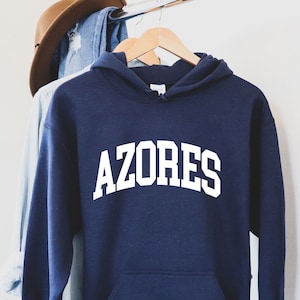 Azores Hoodie,Azores, Azores Portugal, Azores Travel, Azores Vacation,Portugal Hoodie,Portugal World Cup tshirt,Portugal Map