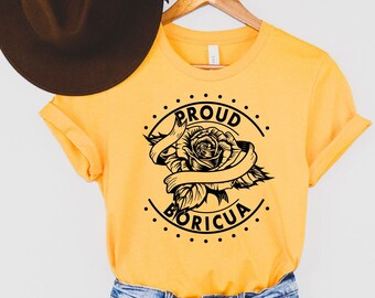Trots Boricua-shirt, Boricua-sweatshirt, Boricua-T-shirt, Boricua-cadeau, Boricua-shirt, Boricua, Boricua-T-shirt, Boricua-cadeau, Puerto Rico-shirt, Latina