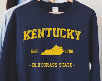 Sudadera de Kentucky, Camiseta de Kentucky, Regalo para Kentucky, Regalo de Kentucky, Aficionado de Kentucky, Kentucky, Camiseta de baloncesto de Kentucky