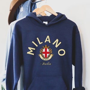 Milano HoodieMilano Italia, Milano shirt, , Milano trip, Milano fan tshirt, Milano Italy, Milano vacation,