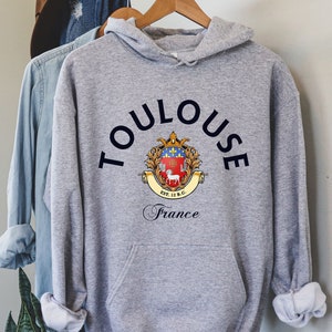 Toulouse Hoodie,Toulouse France Shirt, France Souvenir, Toulouse gift, Toulouse fan, Travel To France Shirt, Toulouse game
