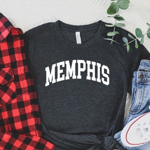 Memphis Tee,Memphis, Memphis Fan Crewneck, Vintage Memphis Sweatshirt, Memphis Gift, College Student gift, Memphis