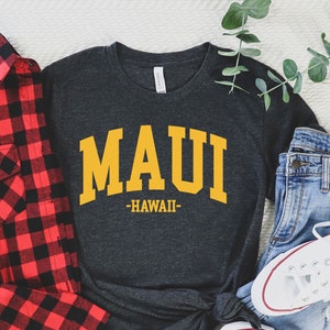 Maui Hawaii Tee,Maui T-Shirt, Hawaii T-Shirt, Maui Shirt, Beach Tee, Maui Gift, Maui Gift, Surfing, Hawaii Tee, Surf Gift, Hawaii