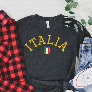 Camiseta de Italia, camiseta con la bandera de Italia, camiseta con la bandera de Italia, camiseta con bloques de color, camiseta con la bandera de Italia, camiseta con la bandera de Italia, camiseta con la bandera de Italia
