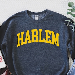 Harlem Sweatshirt, Harlem Shirt, New York Tshirt, NYC T Shirt, Harlem Viertel, New York T-Shirt, New York City Shirt, New York T-Shirt