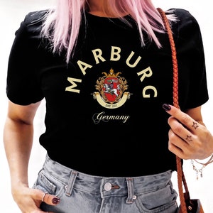 Marburg shirt,marburg shirt, Marburg gift, Marburg trip, Marburg Germany, Marburg German Home