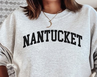 Sudadera de Nantucket, camiseta de Nantucket, Massachusetts, camiseta universitaria de Nantucket, camiseta de Nantucket College, camiseta de escuela preparatoria, camiseta de Nueva Inglaterra