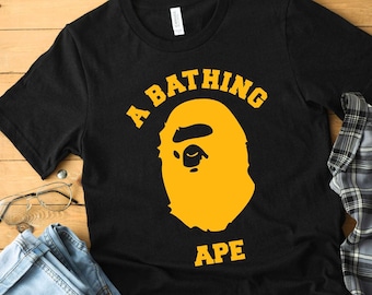 bape shirt yellow