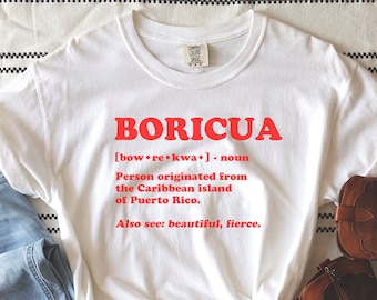 Boricua Tee, Puerto Rico Girl,Latina Shirts,Boricua Shirt, Boricua Gift,Chula Shirt, spanish shirt, Latina Feminist shirt, Latina power