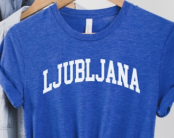 Ljubljana T-Shirt, Ljubljana Slovenija, Slowenisch Geschenke, Geschenk aus Slowenien, lustiges Slowenisch T-Shirt, Slowenien Geschenk, Slowenien
