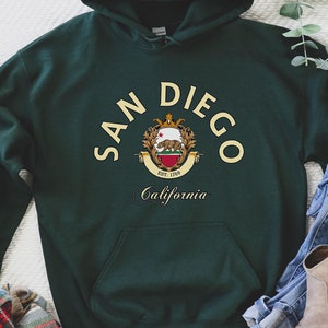 San Diego Hoodie,San Diego Shirt, California Shirt, Vacation, Retro Beach Shirt, Matching Vacation Shirts, Beach Tshirt, San Diego Gift