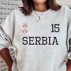 Serbia Sweatshirt,Srbija Tee,Serbia tshirt, Serbia shirt, Serbian Roots, Serbia Roots Shirt, Serbian Grown, Serbia Flag