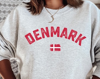 Denmark Sweatshirt,Denmark Shirt, Copenhagen Tee, Danish origin, Gift For Dane, Denmark Team Shirt, Denmark National Tee, Copenhagen Denmark