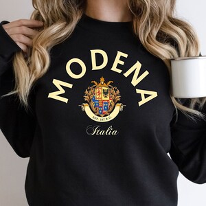Modena Sweatshirt,Modena Italia, Modena shirt, Modena trip, Modena fan tshirt, Modena Italy, Modena trip