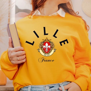 Lille Sweatshirt,Lille France Shirt, France Souvenir, Lille gift, Lille fan, Travel To France Shirt, Gift For Lille Lover, Lille