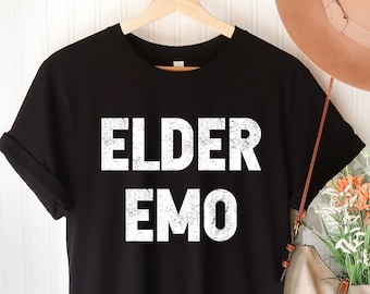 Elder Emo Tee,Emo shirt, Elder Emo Shirt, Emo tshirt, Emo Subculture Shirt, Emo Gift, Emo Tees, Emo T-shirt, Scene shirt,not a phase