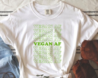 Camiseta vegana, camiseta vegetariana, camiseta para hombre y mujer, regalo para amantes de los animales, camiseta con mensaje sobre el activismo por los derechos de los animales, amigos