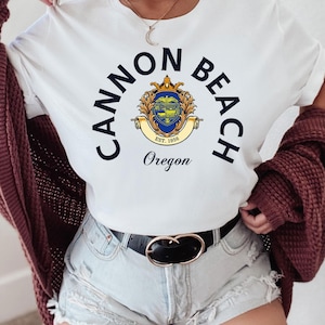 Cannon Beach Tee,Cannon Beach Oregon Sweatshirt, Cannon Beach Crewneck, Cannon Beach Tshirt, Cannon Beach Shirt