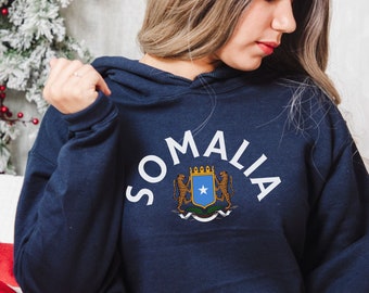 Somalia Hoodie, Somalia T-Shirt, Somalia Heritage Shirt, Somalia Fans Shirt, Somalia Geschenkidee, Geschenk für Somalia, Afrikanisches Erbe